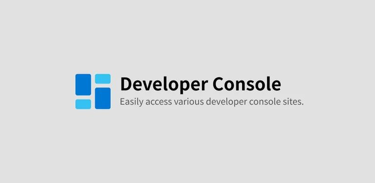 Developer Console cover image