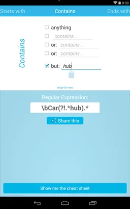 RegEx Generator screenshot 8