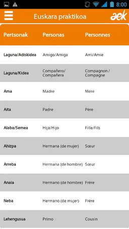 AEK, EUSKARA PRAKTIKOA screenshot 1