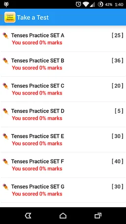 English Tenses Practice screenshot 5