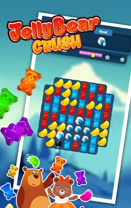 Jelly Bear Crush screenshot 2
