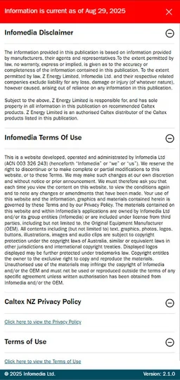 NetLube Caltex New Zealand screenshot 7