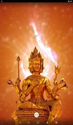 God Brahma Clock LWP screenshot 9