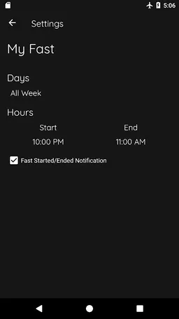 IFtracker - Intermittent Fasting - Timer & Tracker screenshot 9