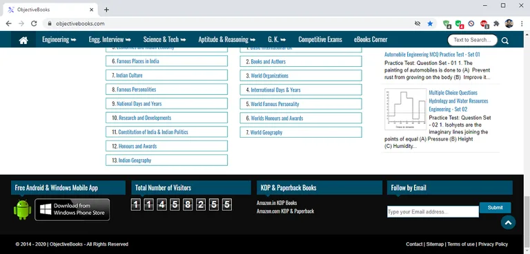 Objective Books screenshot 2