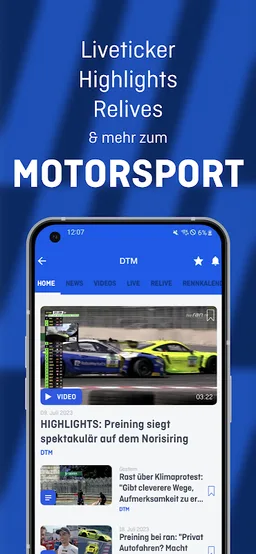 ran | NFL, Bundesliga, DTM screenshot 5