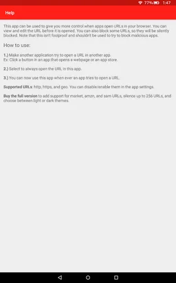 URL Intent Prompter Lite screenshot 7