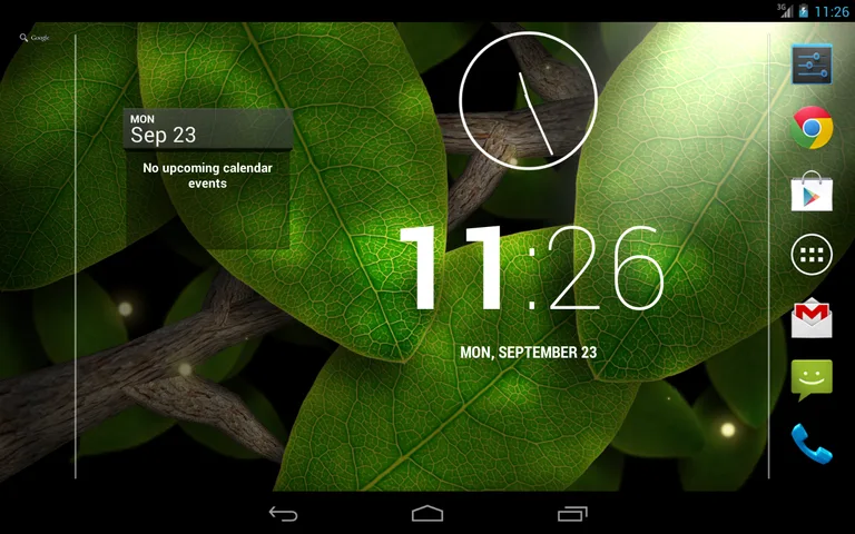 Tap Leaves Live Wallpaper screenshot 1