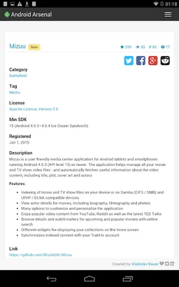 Android Arsenal screenshot 14