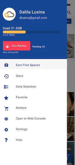 G Cloud Backup screenshot 4
