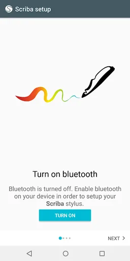 Scriba stylus driver for ArtFlow screenshot 3