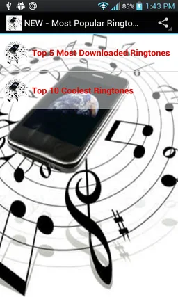 NEW-Most Popular Ringtones screenshot 1
