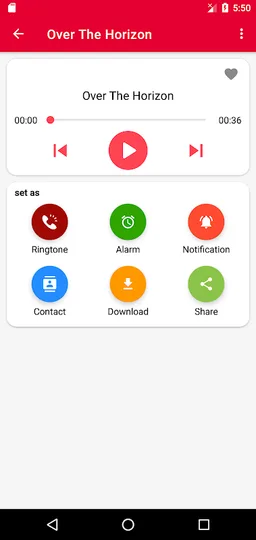 Ringtone for samsung Ringtone screenshot 3
