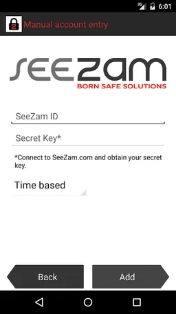 SeeZam OTP screenshot 3