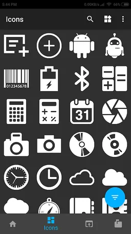 New White Iconpack theme Pro screenshot 4