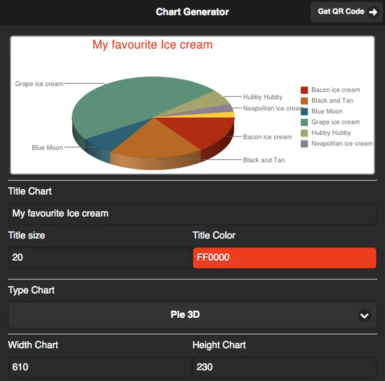 Chart & QR Code Generator screenshot 9