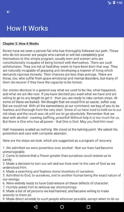 12 Step Guide - AA (Alcoholism) screenshot 17