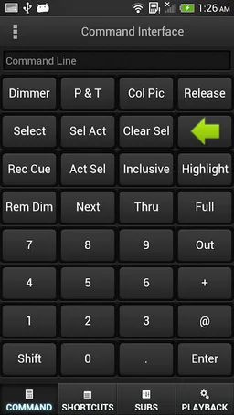 Strand Lighting NEO Remote screenshot 2