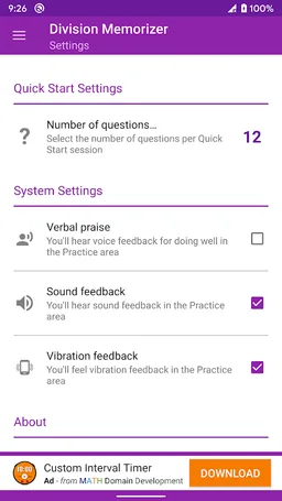 Division Memorizer screenshot 7
