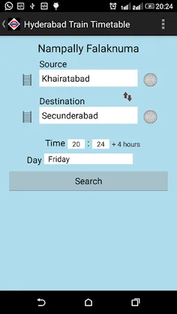 Hyderabad MMTS Train Timetable screenshot 8