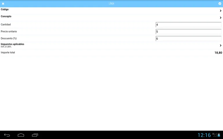 FacturaDirecta Clásico screenshot 22