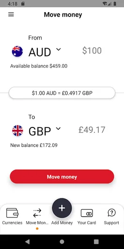 AusPost Everyday Mastercard screenshot 2