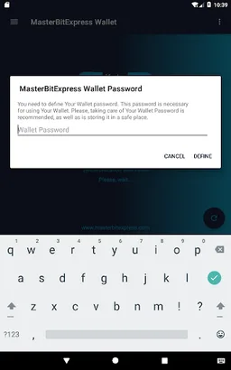 MasterBitExpress BTC Wallet screenshot 7