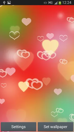 Romantic Live Wallpaper screenshot 22