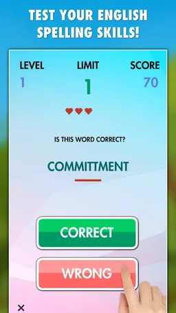 Spelling Challenge screenshot 1