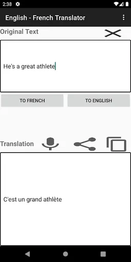 English - French Translator screenshot 5