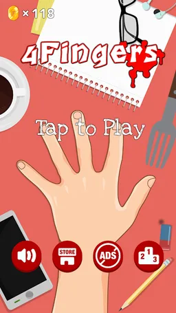 4 Fingers: Knife Games screenshot 3