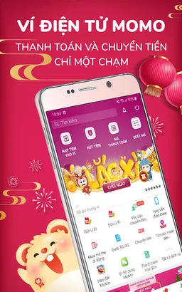 MoMo: Nạp tiền, Chuyển Tiền & Thanh Toán screenshot 2