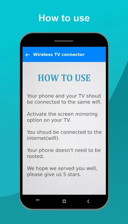 Wirelessly TV Connector & Wifi Display screenshot 1