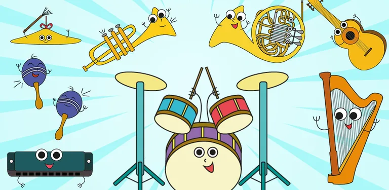 Musical Instruments for Kids cover image