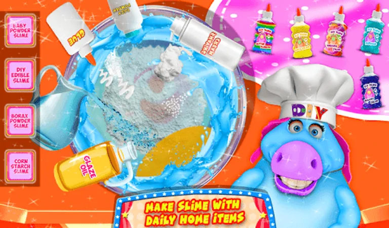 Mr. Fat Unicorn Slime Maker Game! DIY Squishy Toy screenshot 7