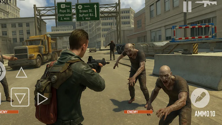 Zombie Town: Shooting Game screenshot 1