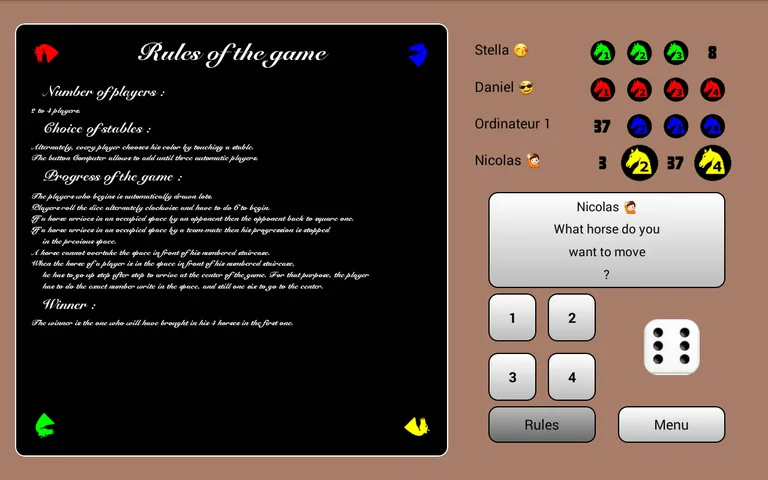 Ludo - The Small Horses - Free screenshot 1
