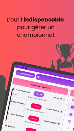 Championnat Poule EPS screenshot 1