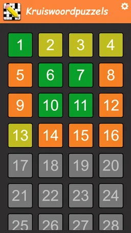Kruiswoordpuzzel Nederlands screenshot 2