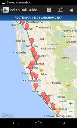 Indian Rail Guide screenshot 7