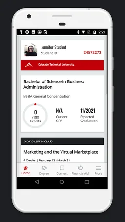 CTU Student Mobile screenshot 1