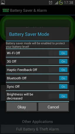 Battery Saver & Alarm screenshot 4