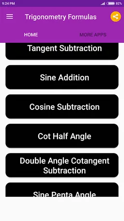 Trigonometry Formulas screenshot 6