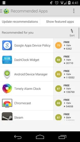 AppBrain App Store screenshot 8