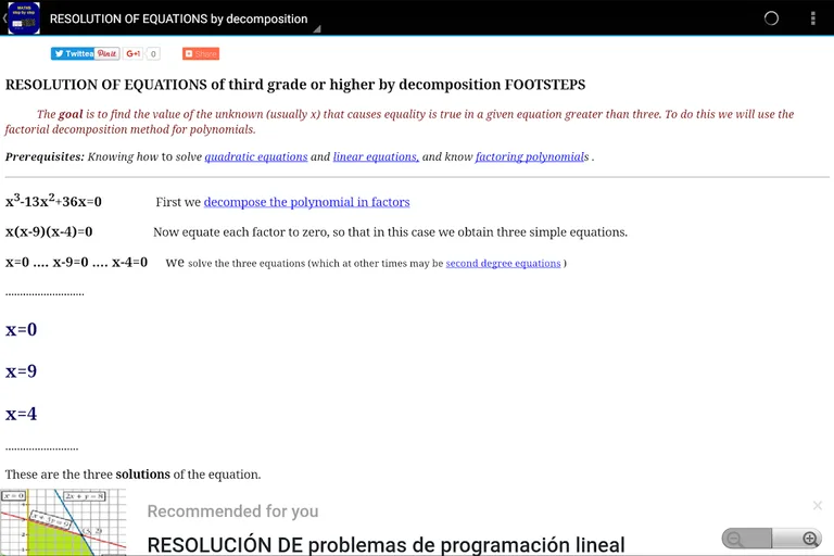 Maths step by step screenshot 3