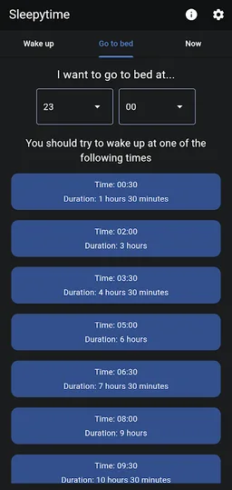 Sleepytime screenshot 4
