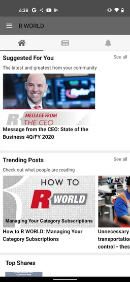 R WORLD screenshot 1