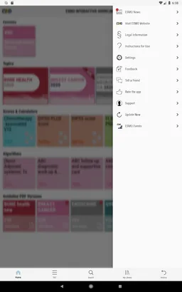 ESMO Interactive Guidelines screenshot 7