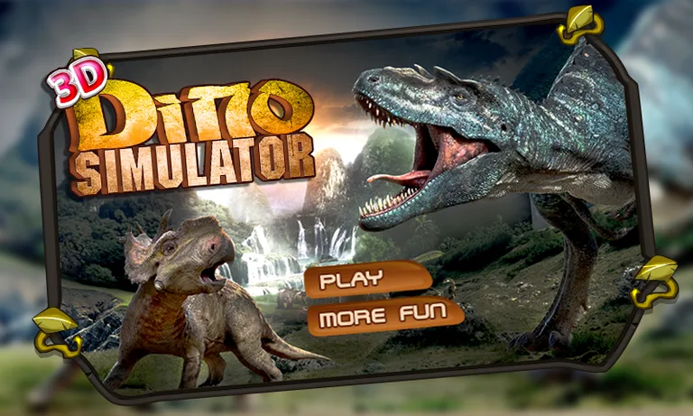 Angry Dino Sim 3D -Hunter Dino screenshot 1