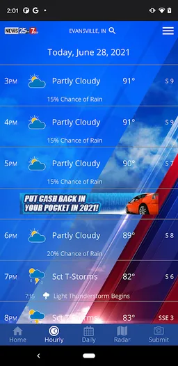 Tristate Weather - WEHT WTVW screenshot 2